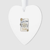 Zerbrochenes wird zu Gold Jesus Kintsugi zerbroche Ornament (Vorderseite)