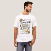 Zerbrochenes wird zu Gold Jesus Kintsugi zerbroche T-Shirt (Vorne ganz)