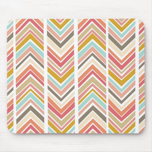 Zerbrochenes Zickzack Mousepad (Vorne)