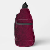 Zerdrückte Blüte Crossbody Bag (Vorderseite)