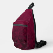 Zerdrückte Blüte Crossbody Bag (Rechte Ecke)