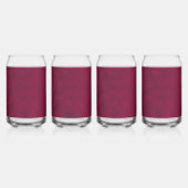 Zerdrückte Blüte Dosenglas (Hinten)