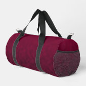 Zerdrückte Blüte Duffle Bag (Rechte Ecke)