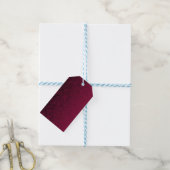 Zerdrückte Blüte Geschenkanhänger (Mit Garn)