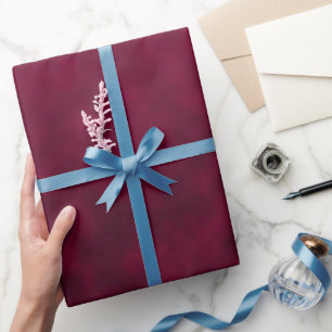 Zerdrückte Blüte Geschenkpapier