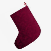Zerdrückte Blüte Großer Weihnachtsstrumpf (Rückseite (Hängend))