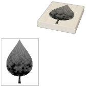Zerdrückte Blüte Gummistempel (Stempel)