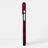 Zerdrückte Blüte iPhone Hülle (Linke Seite)
