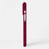 Zerdrückte Blüte iPhone Hülle (Linke Seite)