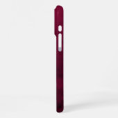 Zerdrückte Blüte iPhone Hülle (Linke Seite)