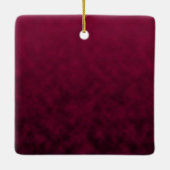 Zerdrückte Blüte Keramikornament (Rückseite)