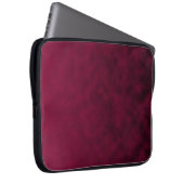 Zerdrückte Blüte Laptopschutzhülle (Vorne Rechts)
