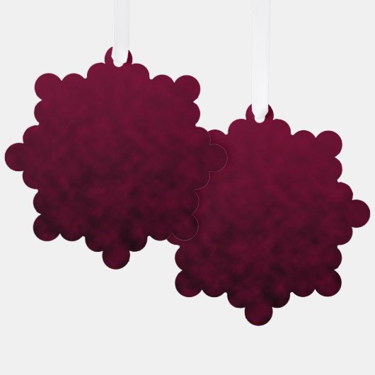 Zerdrückte Blüte Ornament Karte (Vorderseite/Rückseite)