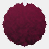 Zerdrückte Blüte Ornament Karte (Rückseite)