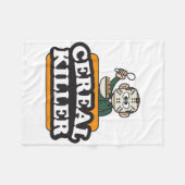 Zerealien Killer Food Puff Spaß Kostüm Spaß Hallow Fleecedecke (Vorderseite (Horizontal))