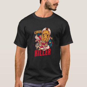 Zerealien Killer Free Knife Mord Serienmörder T-Shirt