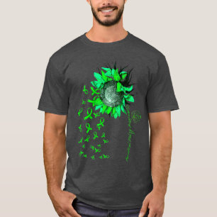 ZEREBRAL PALSY AWARENESS Sonnenblume Grüne Schlei T-Shirt