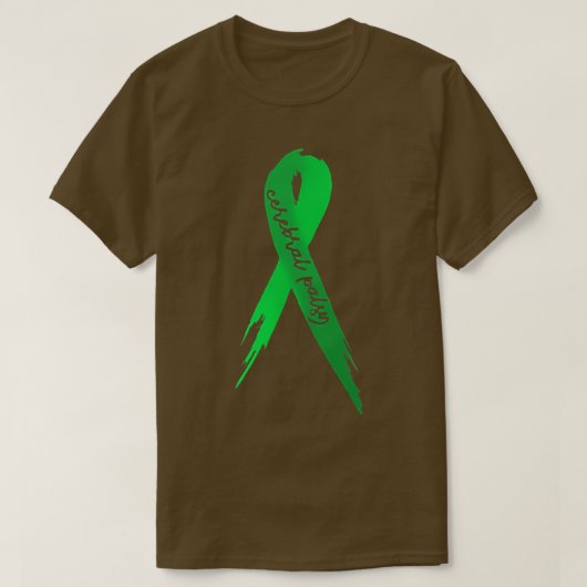 Zerebral Palsy Bewusstsein T-Shirt (Design vorne)