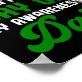 Zerebral Palsy Cp Aufklärung Warrior Surv Poster (Ecke)