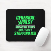 Zerebral Palsy Cp Bewusstsein verlangsamt Warriorü Mousepad (Mit Mouse)