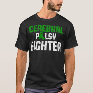 Zerebral Palsy CP Sensibilisierungskampfflugzeug W T-Shirt