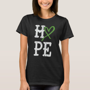 Zerebral Palsy Sensibilisierungsmonat Hoffnung Vin T-Shirt
