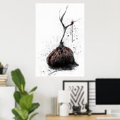 Zerebral Sapling Poster (Heimbüro)