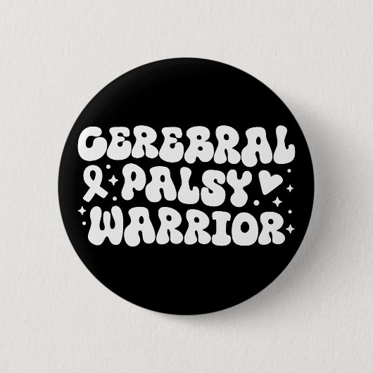 Zerebrale Lähmerkämpfer Button (Vorderseite)