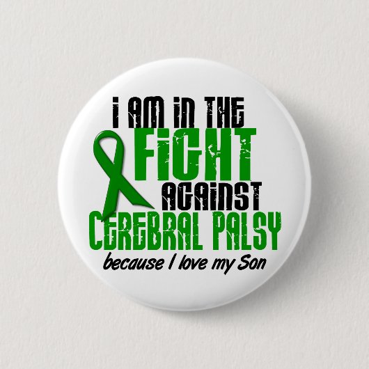 Zerebrale Lähmung im Kampf für meinen Sohn 1 Button (Vorderseite)