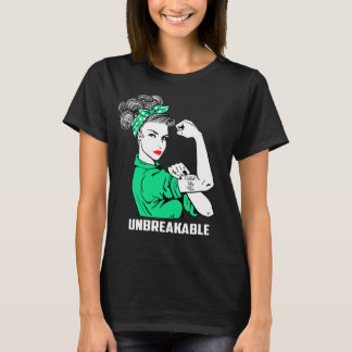 Zerebrale Lähmungs-Mama unzerbrechlich T-Shirt