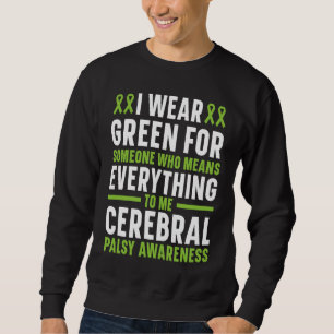 Zerebralparese Unterstützer Awareness-Schleife Sweatshirt