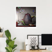 Zeremonialkatzen II (Katze Nr. 4) Poster (Heimbüro)