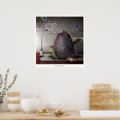 Zeremonialkatzen II (Katze Nr. 4) Poster (Küche)