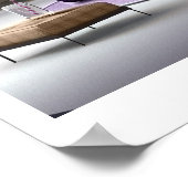 Zeremonialkatzen II (Katze Nr. 5) Poster (Ecke)