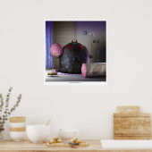 Zeremonialkatzen II (Katze Nr. 5) Poster (Küche)