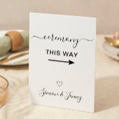 Zeremonie auf diese Weise Vorlage für die Hochzeit