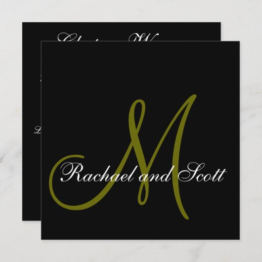 Zeremonie Card Programm (Vorne/Hinten)