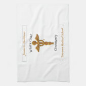 Zeremonie der weißen Matte Gold Medizin, Kissen, H Handtuch (Vertikal)