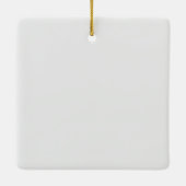 Zeremonie der weißen Matte Gratulationen Klasse vo Keramikornament (Rückseite)