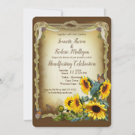 Zeremonie des Handhelds - Den Knoten binden Einladung