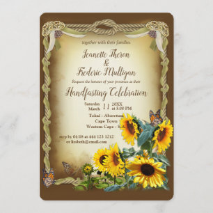 Zeremonie des Handhelds - Den Knoten binden Einladung