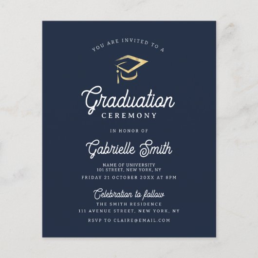 Zeremonie für den blauen Abschluss der Marine (Vorderseite)