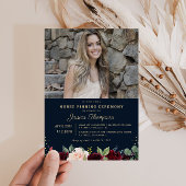 Zeremonie für die Pflege des modernen Fotos Einladung