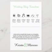 Zeremonie für einfache Silhouetten (Rückseite)