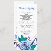 Zeremonie für geometrische Goldrahmen Programm (Vorne/Hinten)