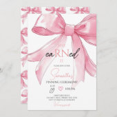 Zeremonie für Krankenpflege Einladung (Vorne/Hinten)