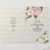 Zeremonie für Rustikales Land Spitzenholz (Vorderseite)