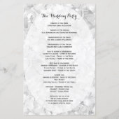 Zeremonie für Schwarz-Weiß-Flur (Rückseite)