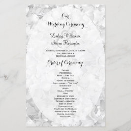 Zeremonie für Schwarz-Weiß-Flur