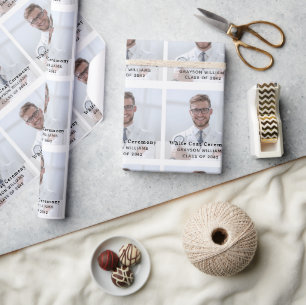 Zeremonie für Weißwolle Medizinisches Foto Geschenkpapier